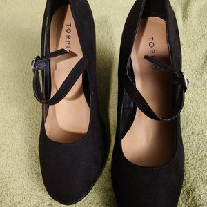 Torrid Mary Jane Chunky Wedge Heel